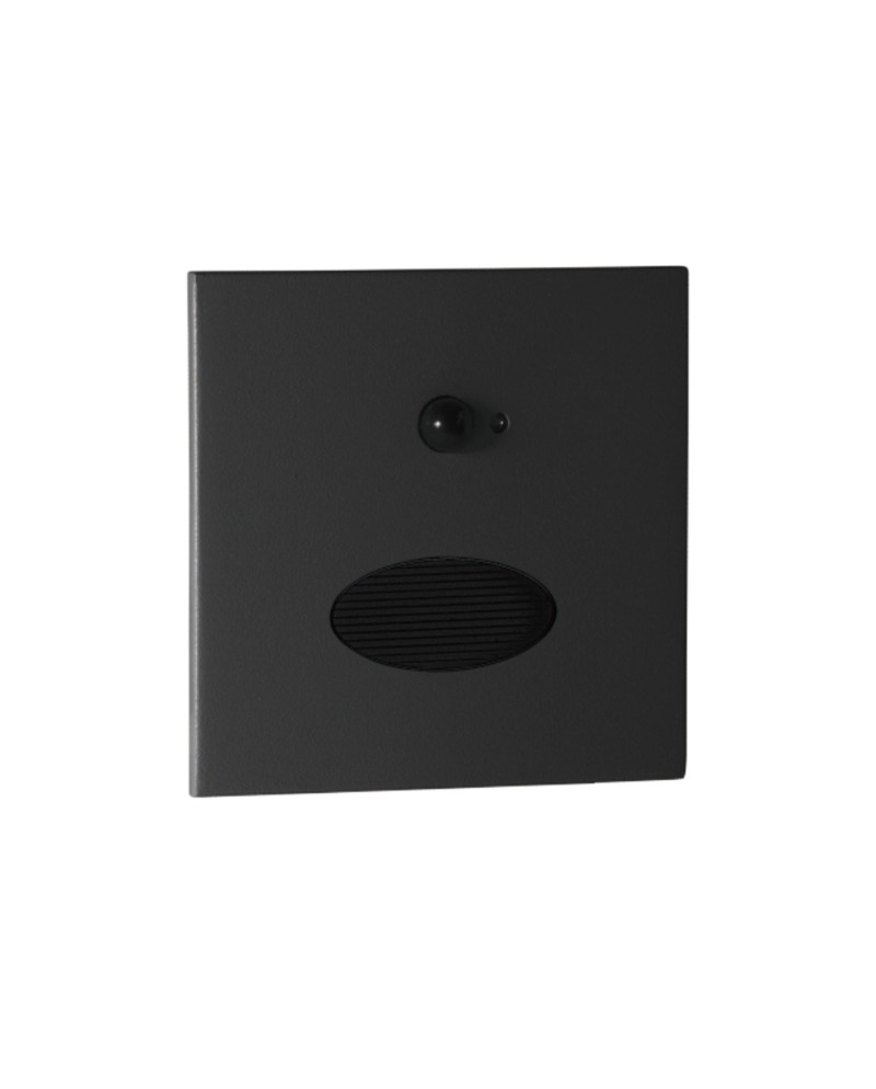 PROA * BAÑADOR PARED LED 3W 3000K NEGRO
